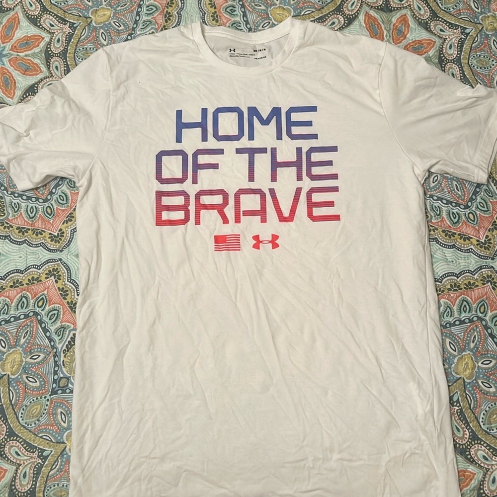 UNDER ARMOUR | Home Of The BraveTee Size M